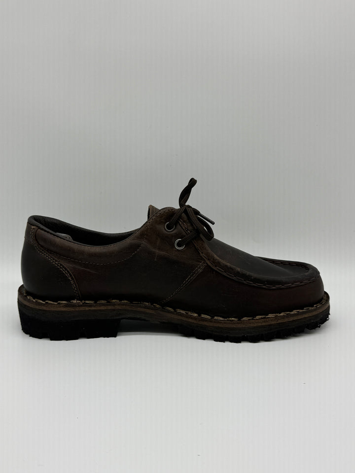 SCARPA BASSA CON DOPPIA CUCITURA VIBRAM PELLE CARETTONI