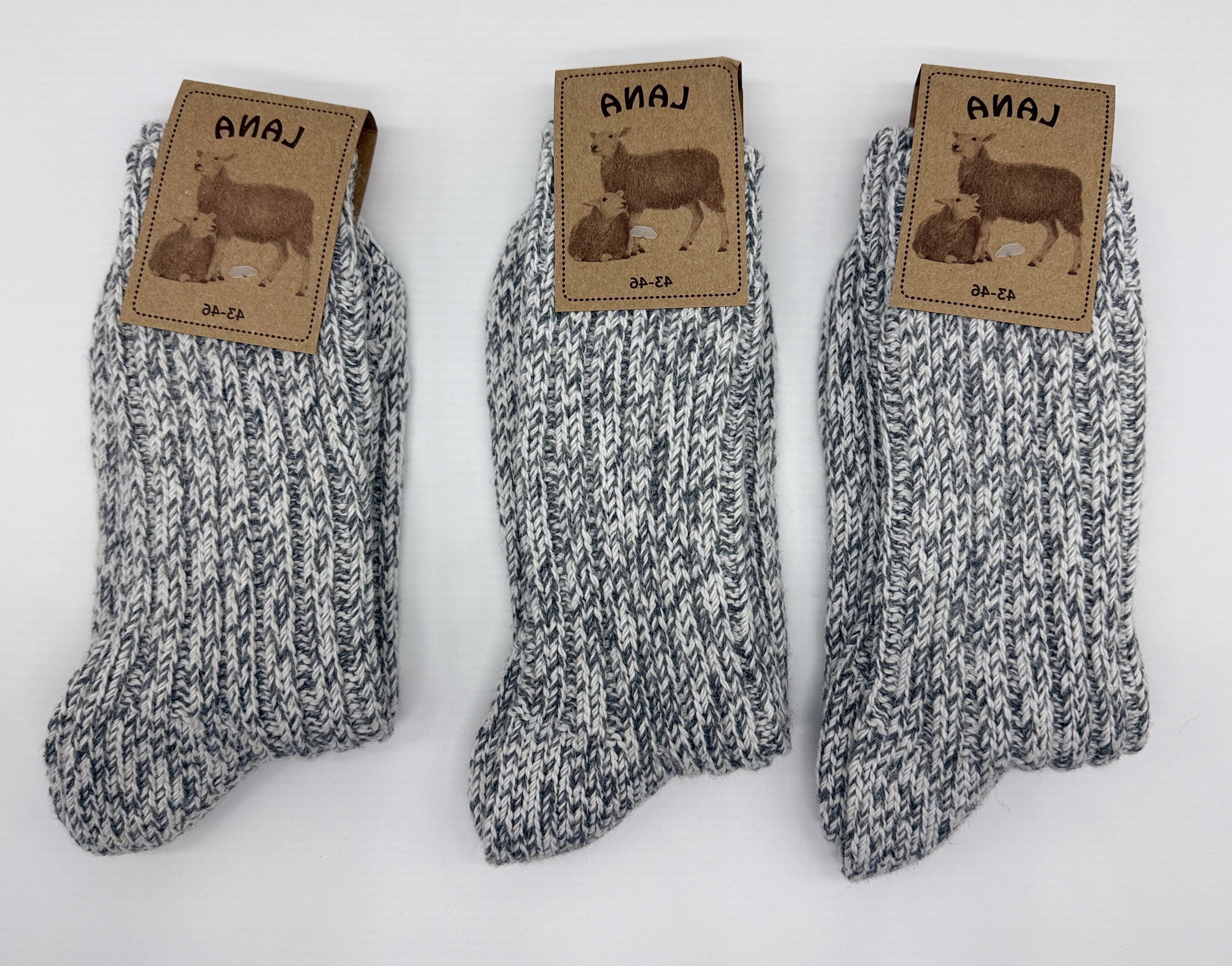 CALZA ARTIGIANALE DI LANA